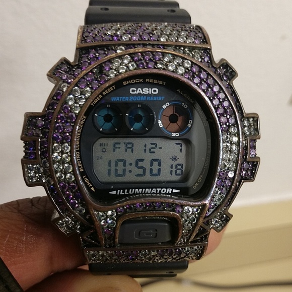 G shock rhinstone filled watch - Picture 5 of 8